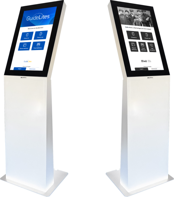 Digital Signage and Visitor Management System customization